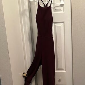 Speechless 2018 Chic Wine Pocketed Jumpsuit